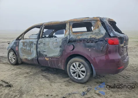 2017 Kia Sedona Lx from USA, damaged, VIN KNDMB5C1XH6321016